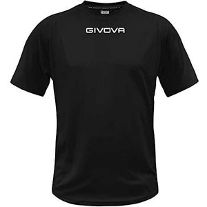 givova MAC01-0010-4XL lange shirt, zwart, 4XL voor heren