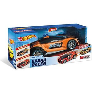 Mondo Motors - Hot Wheels Spark Racers Quick N Sik - wrijvingsauto voor kinderen - Licht en geluiden 51197 Livrea Hot Wheels