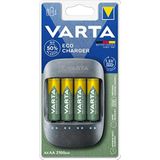 Varta 57680101451 Eco Charger, 800mAh 4 x AA, zwart