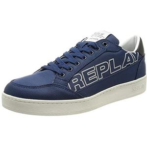 Replay Bring-Sheffield sneakers voor heren, 040 Navy, 42 EU