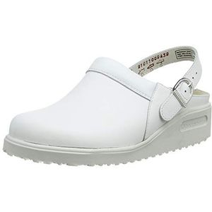 Berkemann Tec-Pro Tirdu Clogs voor volwassenen, uniseks, wit wit wit 100, 38 EU