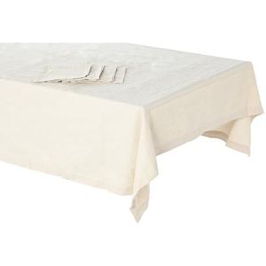 Jas SET 5 LINNEN 150X150X150 + 4 SERVILLETAS
