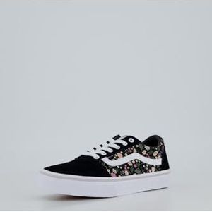 Vans Meisjes Ward Basketbal, Fall Floral Black, 32,5 EU, Herfst Floral Black, 32.5 EU