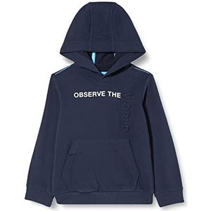 s.Oliver Junior Boy's sweatshirt met capuchon, donkerblauw, 92/98
