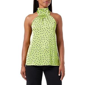 Pinko Torcello Top Satin St.Pois Irr Elegant overhemd voor dames, Sd1_verde/Nero, XXS