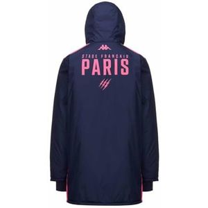 Kappa - Stade Français Arminzip Pro 8 - Parka - Blauw - Hoogwaardige Materialen