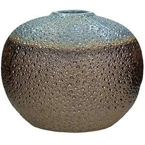 Vaas - keramiek - brons - 23,5x41,5x34,5cm