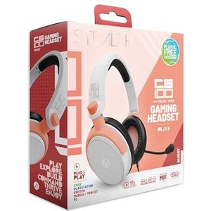 Stealth C6-100 Gaming Headset - Perzik/Wit - Multiplatform