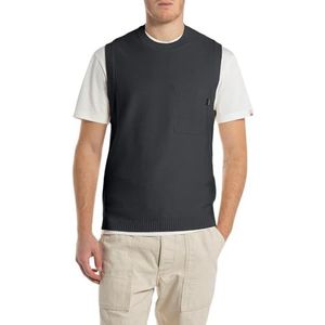 Replay - Uk4864.000.g21280g - Gebreid Vest - Herenkleding - 100% Katoen