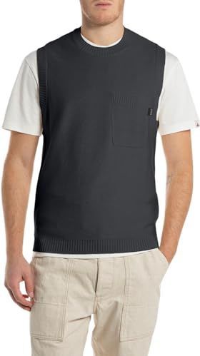 Replay - Uk4864.000.g21280g - Gebreid Vest - Herenkleding - 100% Katoen