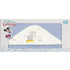 Interbaby MK004-01 Baby capuchonhanddoek Disney Mickey Counting Sheep, blauw, 200 g