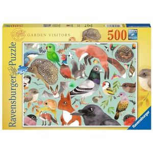 Bezoekers van de Tuin (500 stukjes) - Ravensburger Puzzel