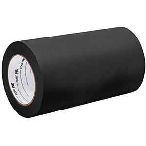 TapeCase 42-50-3903-BLACK zwart vinyl/rubber plakband, omgezet, 3903, treksterkte, 12,6 psi lengte: 107 cm