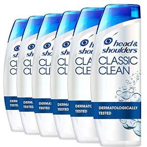Head & Shoulders Classic Clean dagelijkse anti-roos shampoo 400 ml bescherming tegen roos tot 100%, klinisch getest. Voor alle haartypes en hoofdhuid. Frisse werking