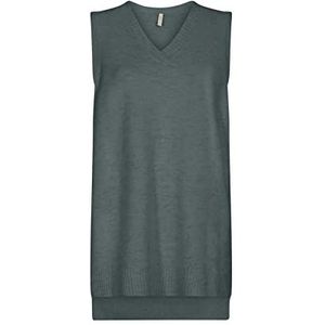 SOYACONCEPT Sc-Nessie Vest voor dames, 96206 Licht Leisteen Melange, XL