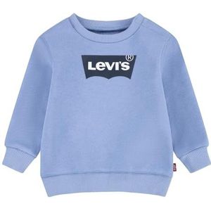 Levi's Kids Batwing Crewneck Sweatshirt 6E9079 Sweatshirts, Vista Blue, 12 maanden jongens, Blauwe weergave, 12 mesi