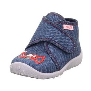 Superfit Spotty Baby - jongens Slipper pantoffels, Blauw 8050, 18 EU