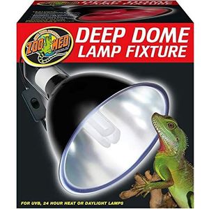 Zoo Med LF-17ec Repti Deep Dome, reflector-lampenkap voor spaarlampen tot max. 160 W