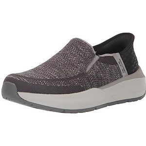 Skechers Neville-Rovelo Slip-in Sneaker voor heren, 11 Wide