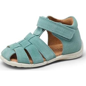 Bisgaard Kinderminiletten/loopschoenen/sandalen CARLY bruin suède, munt, 21 EU