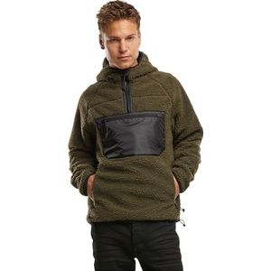 Brandit Teddyfleece Work Pullover 15Y, Farbe: olive, Größe: M