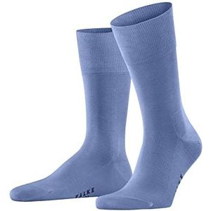 FALKE Heren Sokken Tiago M SO Katoen Eenkleurig 1 Paar, Blauw (Cornflower Blue 6554), 47-48
