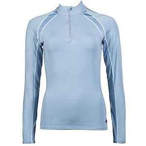 HKM Bloomsbury Shirt met lange mouwen voor dames Rookblauw M