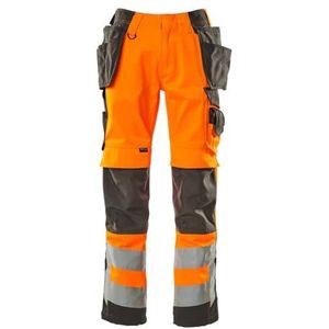 Mascot Safe Supreme Broek met spijkerzakken 15531-860 - hi-vis oranje/donkerantraciet