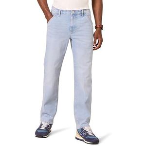 Amazon Essentials Heren Relaxed-Fit Workwear Jean, Lichtblauw Wash, 33W x 32L