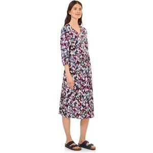 CECIL - Midi-jurk - Grafisch Dessin - Katoen