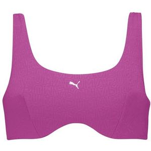 Puma - Jacquard Scoop - Bikinitop - Beugelondersteuning - Chloorbestendig