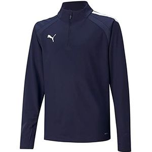 PUMA Unisex Kids Teamliga 1/4 Zip Top Jr Sweat