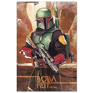 Grupo Erik Poster Star Wars Boba vet - kunstdruk poster 61 x 91,5 cm