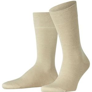 FALKE Heren Sokken Panama M So linnen katoen eenkleurig 1 paar, Beige Creme 2050, 41-42