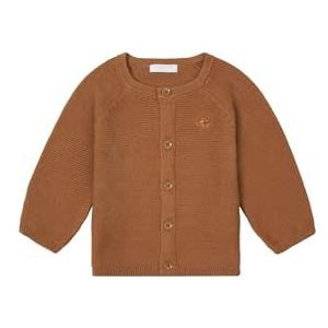 Noppies Unisex Baby U Cardigan Knit Naga gebreide jas, Chipmunk - P700, 68 cm