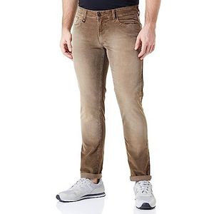 camel active Heren 488885/8F31 Jeans, Wood, 35W/30L