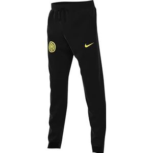 Nike Boy's Pants Inter Bnsw Club Ft Jogger Pant, Black/Vibrant Yellow, DV6169-010, XL