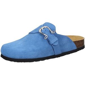 Dr. Brinkmann Dames 600086-05 pantoffels, 38 EU, blauw, 38 EU