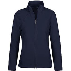 Trigema Getailleerd fleecejack voor dames, navy, XL