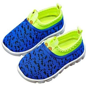 DEBAIJIA Unisex Kinderschoenen Platform, Een Speck Blau, 6/10 UK Child