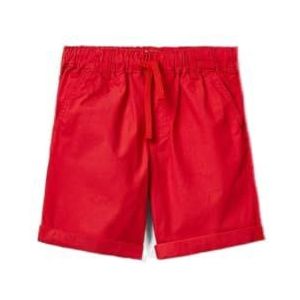 United Colors of Benetton Bermuda 4AC7G900O Shorts, rood 1W4, XX kinderen, rood 1w4, 3 Jaar