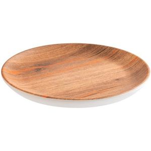 APS 85305 bord - Crazy Wood, diameter 15 cm, hoogte 1,5 cm