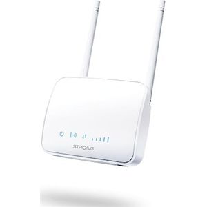 STRONG 4G-LTE router 350M - mobiele router voor stabiele snelle internetverbinding in thuiskantoor, vakantiehuis of camper - internet zonder configuratie - router met simkaart