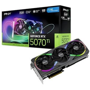 Pny - Rtx 5070 Ti Oc - Grafische Kaart - 16GB GDDR7 - ARGB