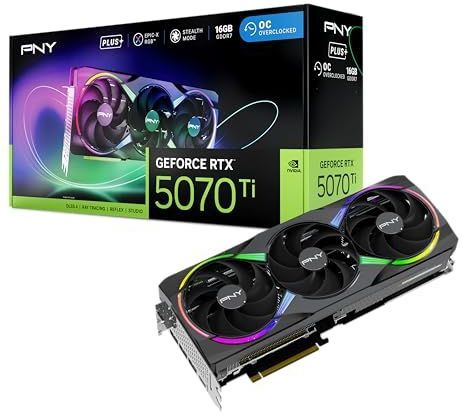 Pny - Rtx 5070 Ti Oc - Grafische Kaart - 16GB GDDR7 - ARGB