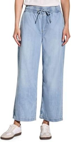 Jeans - Light Blue - Elastische Band - Hoog Taillehoogte