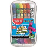Maped M810520 - Gouache-kleuren Color'Peps in plastic doos, meerdere kleuren, 12 x 12 ml