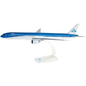 herpa 610872-KLM zum Basteln, Sammeln und als Geschenk, blau/weiß Overige licentie 610872 KLM Boeing 777 300ER Miniatuur om te knutselen, verzamelen en als cadeau blauw/wit
