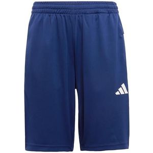adidas - Train Essentials 3-Stripes Short - Kinderen - Blauw