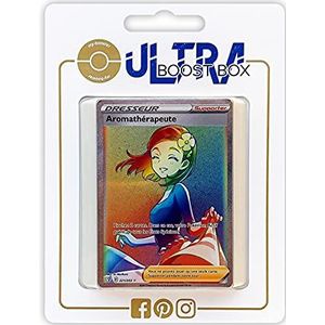 Aromathérapeute (Aroma Lady) 221/192 Shiny Rainbow trainer - Ultraboost X Epée et Bouclier 7 Évolution Céleste - Doos met 10 Franse Pokemon kaarten